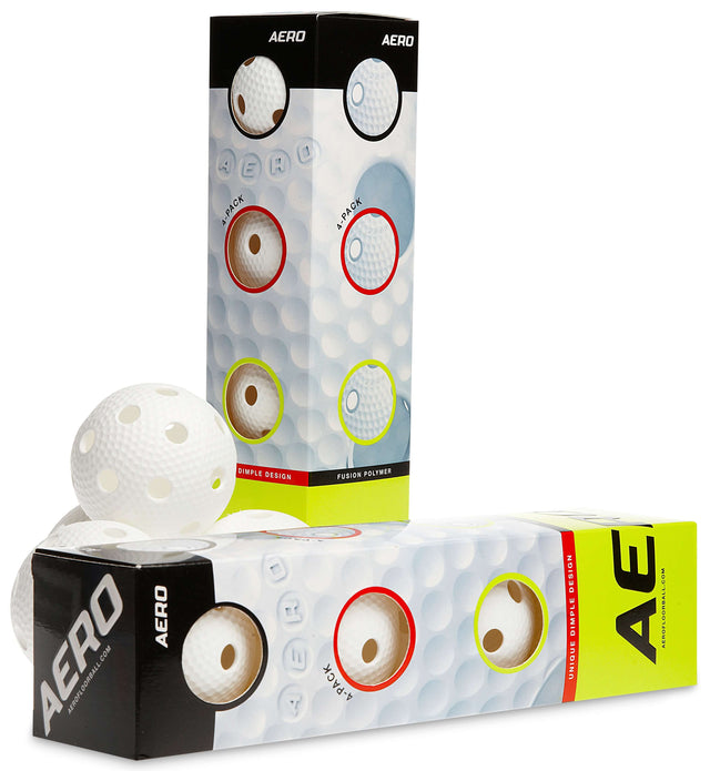 Aero Floorball 4-pack innebandybollar